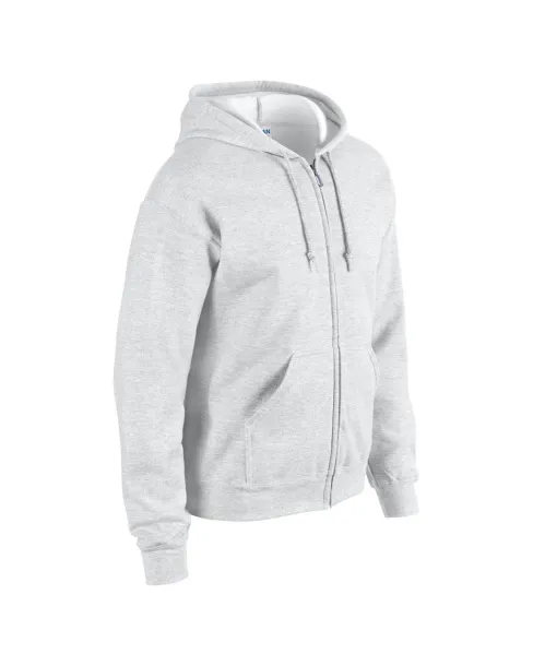  Muška hoodica s patentom, 271 g/m² - Gildan Pepeljasta