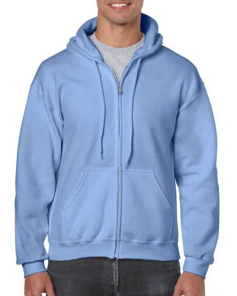  Muška hoodica s patentom, 271 g/m² - Gildan Carolina Blue