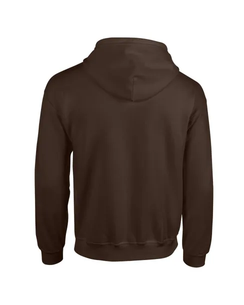 Muška hoodica s patentom, 271 g/m² - Gildan Dark Chocolate
