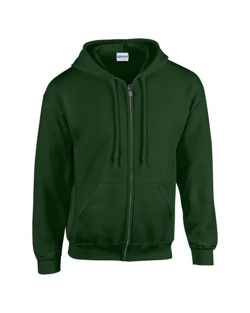  HEAVY BLEND™ ADULT FULL ZIP HOODED SWEATSHIRT - Gildan Šumski zelena