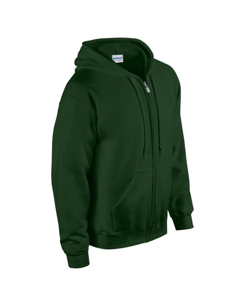  HEAVY BLEND™ ADULT FULL ZIP HOODED SWEATSHIRT - Gildan Šumski zelena