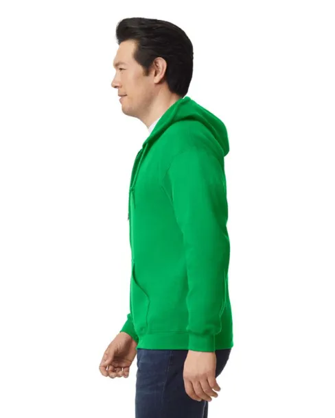  Muška hoodica s patentom, 271 g/m² - Gildan Irish Green