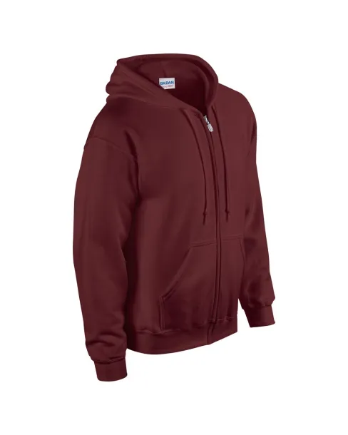  HEAVY BLEND™ ADULT FULL ZIP HOODED SWEATSHIRT - Gildan Maroon