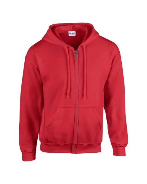  HEAVY BLEND™ ADULT FULL ZIP HOODED SWEATSHIRT - Gildan Red