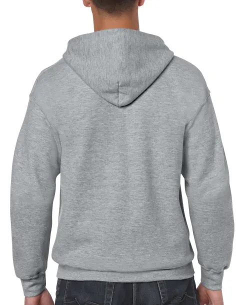  Muška hoodica s patentom, 271 g/m² - Gildan Ideal Oxford Grey