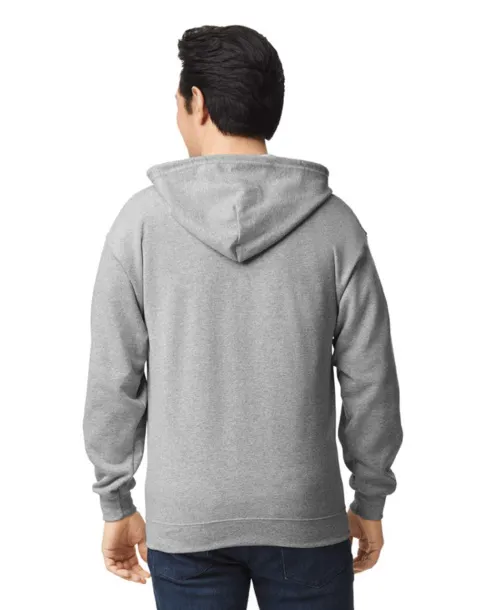  Muška hoodica s patentom, 271 g/m² - Gildan Ideal Oxford Grey