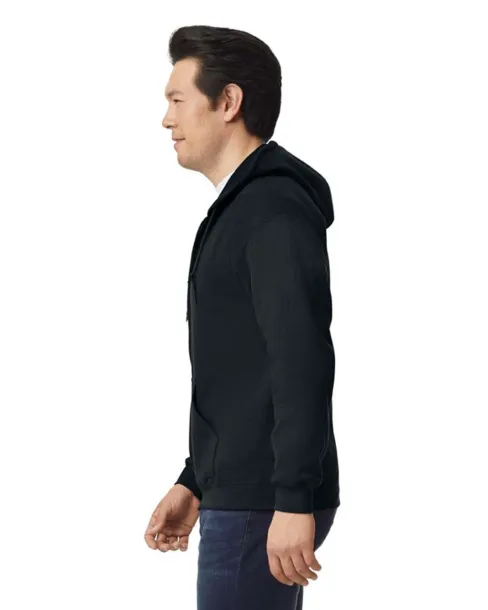  HEAVY BLEND™ ADULT FULL ZIP HOODED SWEATSHIRT - Gildan Black