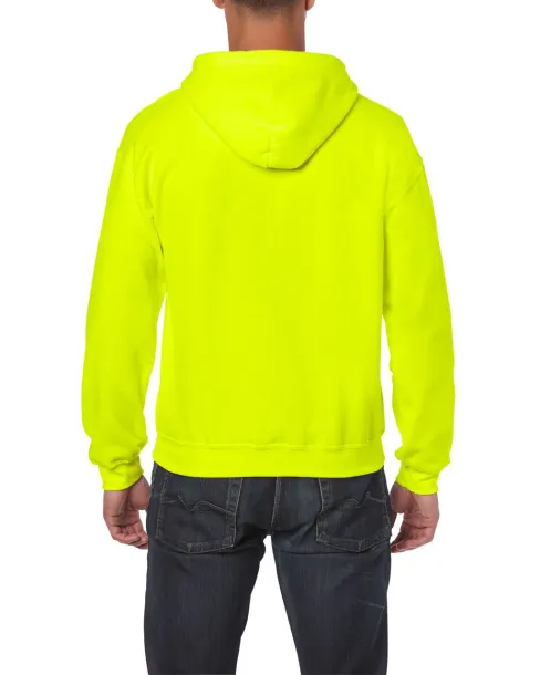  Muška hoodica s patentom, 271 g/m² - Gildan Safety Green