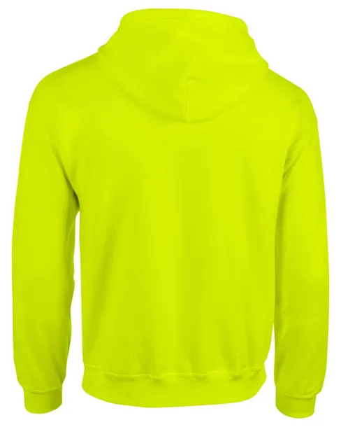  Muška hoodica s patentom, 271 g/m² - Gildan Safety Green