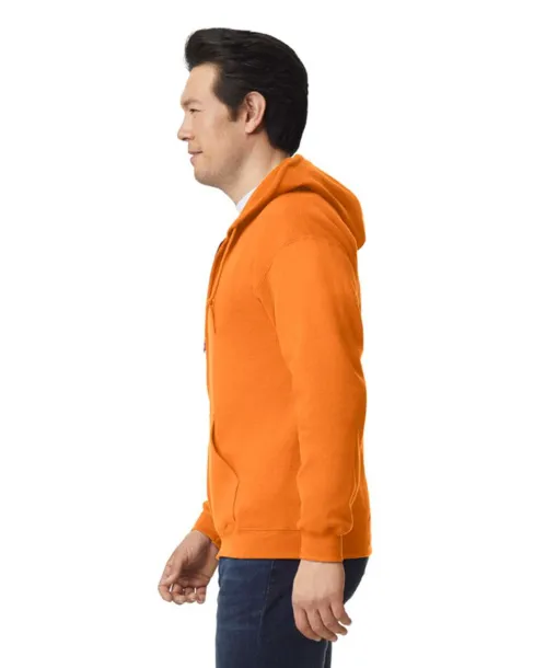  Muška hoodica s patentom, 271 g/m² - Gildan S.Orange