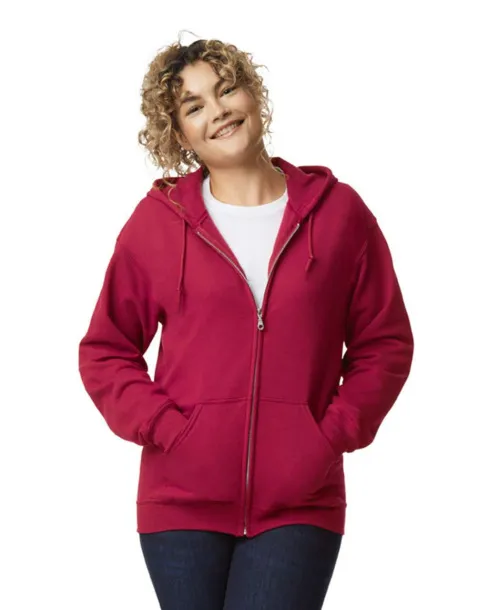  HEAVY BLEND™ ADULT FULL ZIP HOODED SWEATSHIRT - Gildan Cardinal Red