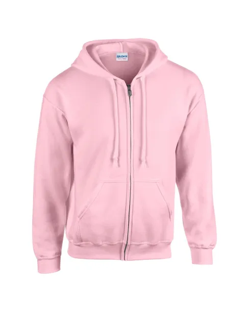 Muška hoodica s patentom, 271 g/m² - Gildan Light Pink