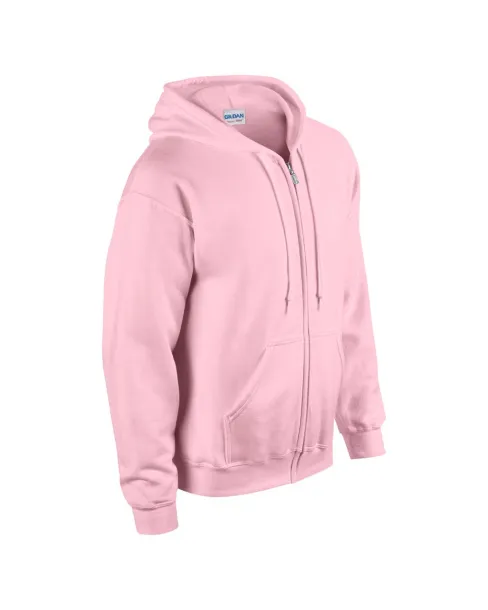  Muška hoodica s patentom - Gildan Light Pink