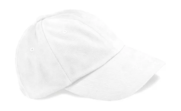  Low Profile Heavy Brushed Cotton Cap - Beechfield Bijela