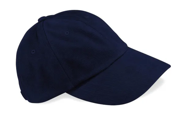  Low Profile Heavy Brushed Cotton Cap - Beechfield French Navy