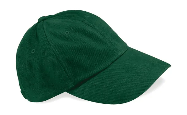  Low Profile Heavy Brushed Cotton Cap - Beechfield Šumski zelena