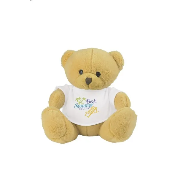 Nicky Honey Plush teddy bear light brown