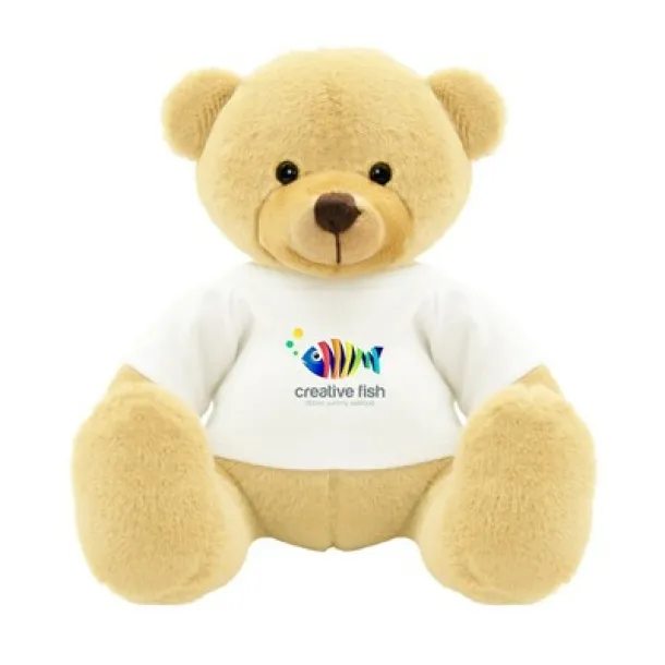 Nicky Honey Plush teddy bear light brown