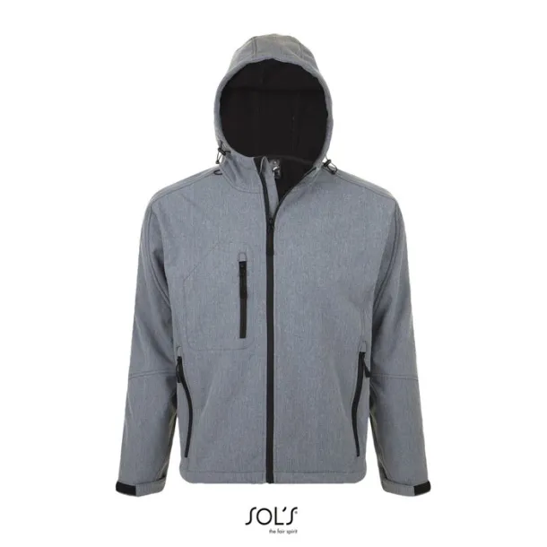 REPLAY MEN REPLAY men ss jacket 340g Grey Melange