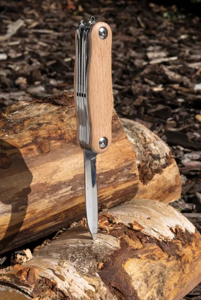  Wood pocket knife - XD Collection Brown 