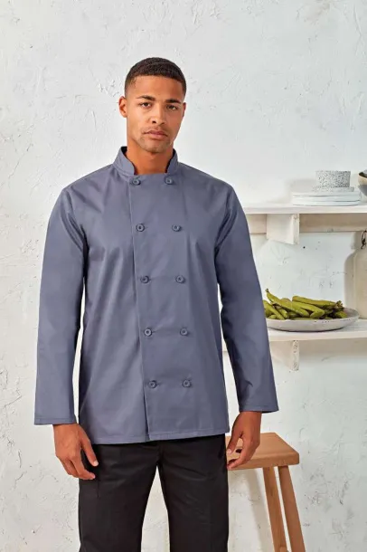  LONG SLEEVE CHEF’S JACKET - Premier Steel