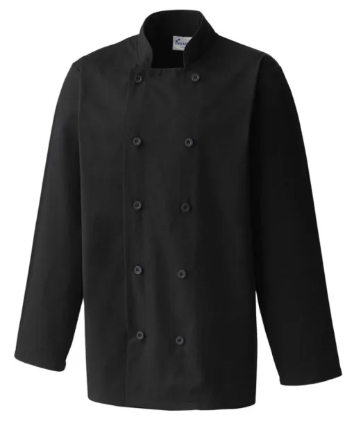  LONG SLEEVE CHEF’S JACKET - Premier Black