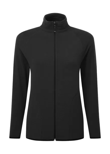  Ladies' Full Zip Microfleece - SG Signature Dark Black