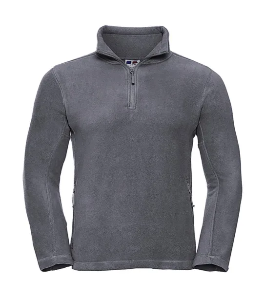  Flis majica s 1/4 patentnim zatavaračem, 320 g/m² - Russell  Convoy Grey