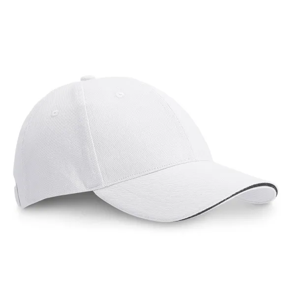 CHRISTOPHE "Sandwich" cap White