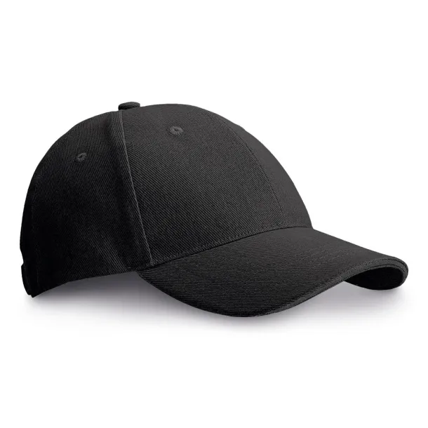 CHRISTOPHE "Sandwich" cap Black