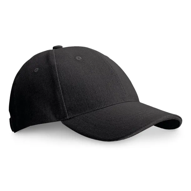 CHRISTOPHE "Sandwich" cap Black