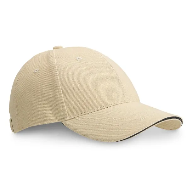 CHRISTOPHE "Sandwich" cap Beige