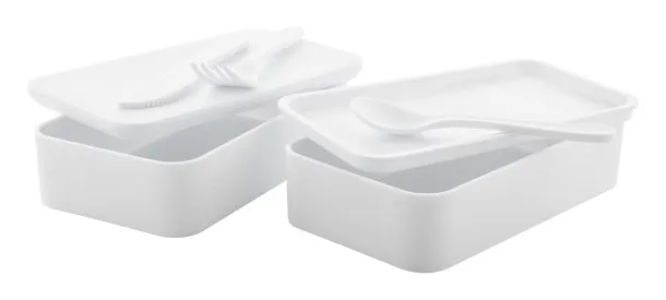 Ayam Kutija za hranu s antibakterijskim svojstvima, 2 x 700 ml Bijela