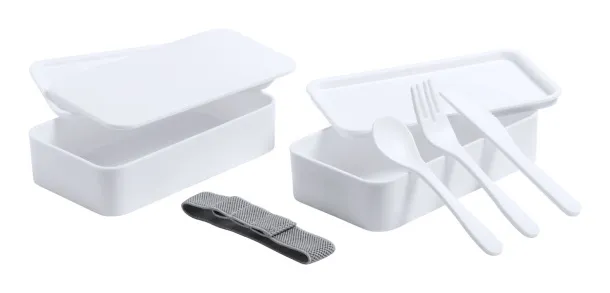 Ayam anti-bacterial lunch box White