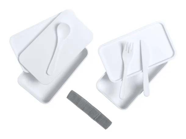 Ayam Kutija za hranu s antibakterijskim svojstvima, 2 x 700 ml Bijela