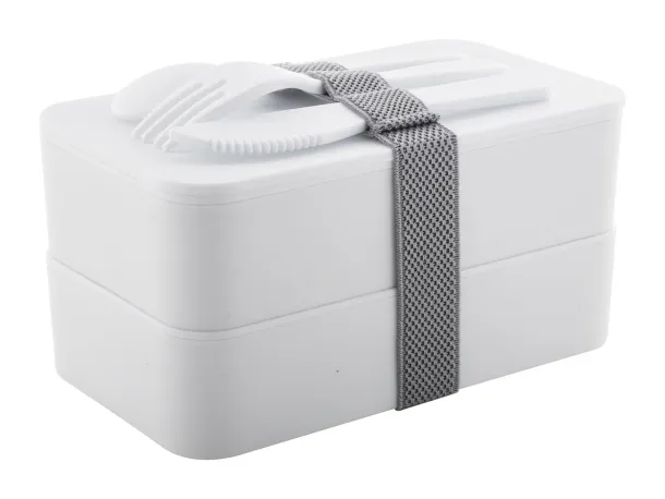 Ayam anti-bacterial lunch box White