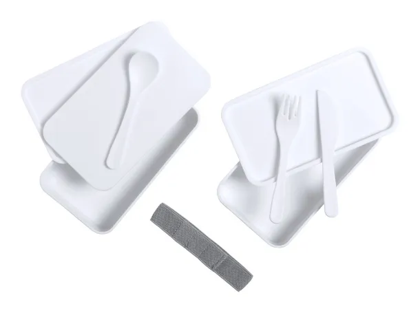 Ayam Kutija za hranu s antibakterijskim svojstvima, 2 x 700 ml Bijela