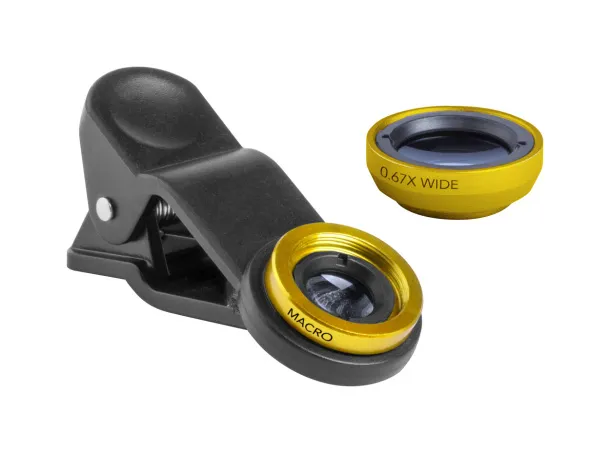 Drian smartphone lens kit Yellow Black