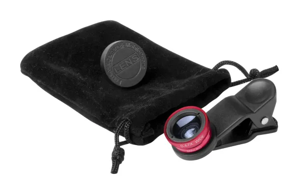 Drian smartphone lens kit Red Black