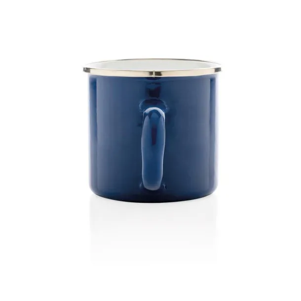  Vintage enamel mug - XD Collection Blue