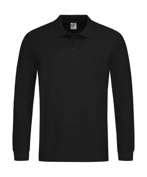  Polo Long Sleeve - Stedman Black Opal