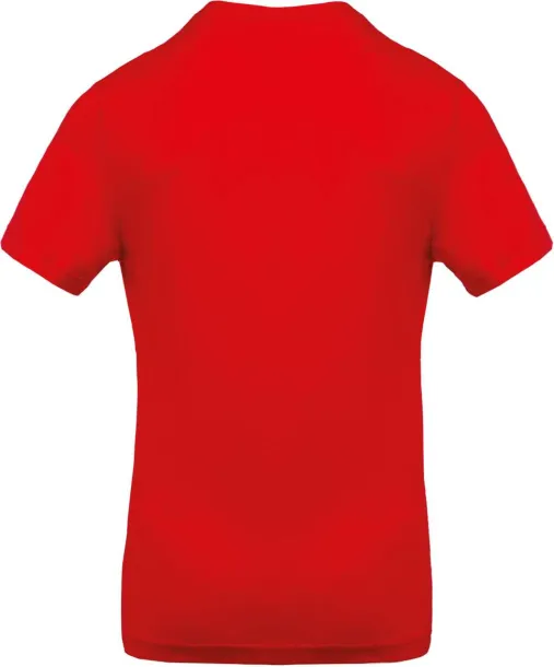  MEN'S SHORT-SLEEVED V-NECK T-SHIRT - Kariban Red