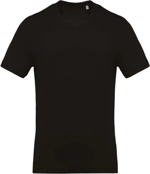  MEN'S SHORT-SLEEVED V-NECK T-SHIRT - Kariban Black