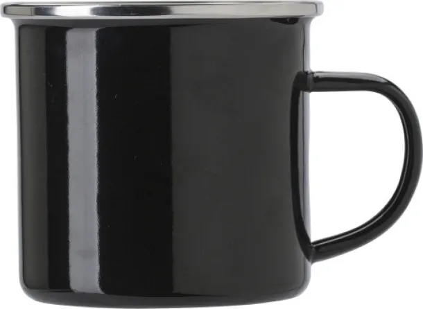  Enamel drinking mug (350 ml) Jamaal black