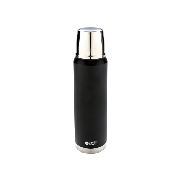  Swiss Peak Elite  1L copper vacuum flask - Swiss Peak Black 