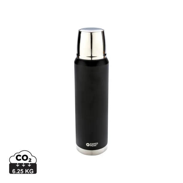  Swiss Peak Elite  1L copper vacuum flask - Swiss Peak Black 