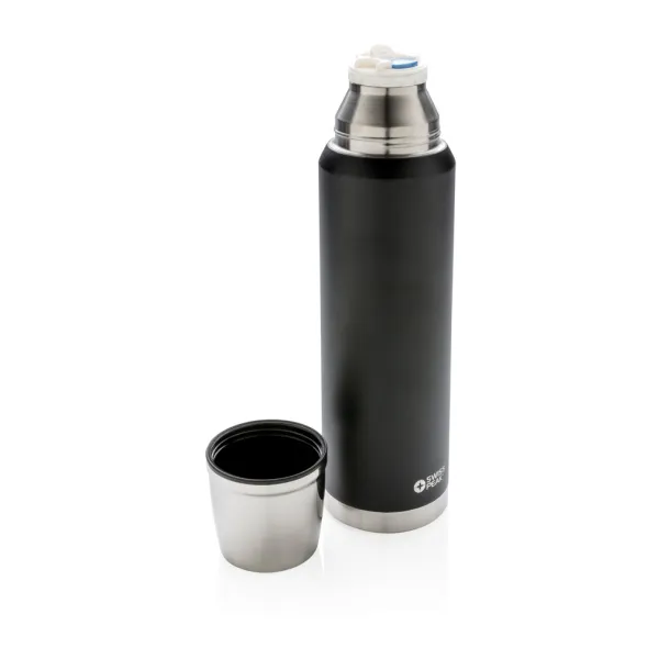  Swiss Peak Elite  1L copper vacuum flask - Swiss Peak Black 