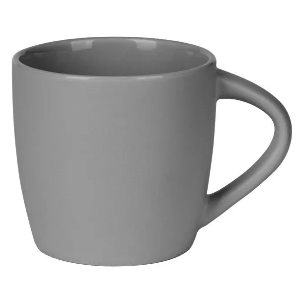 LUNA Stoneware mug Dark gray