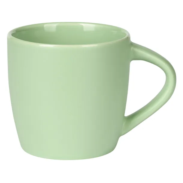 LUNA Stoneware mug Pastelno zelena