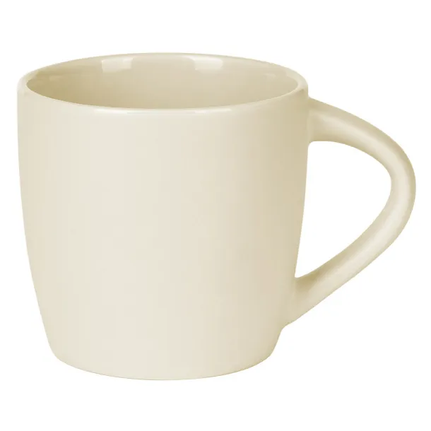 LUNA Keramička šalica, 330 ml Krem Bež